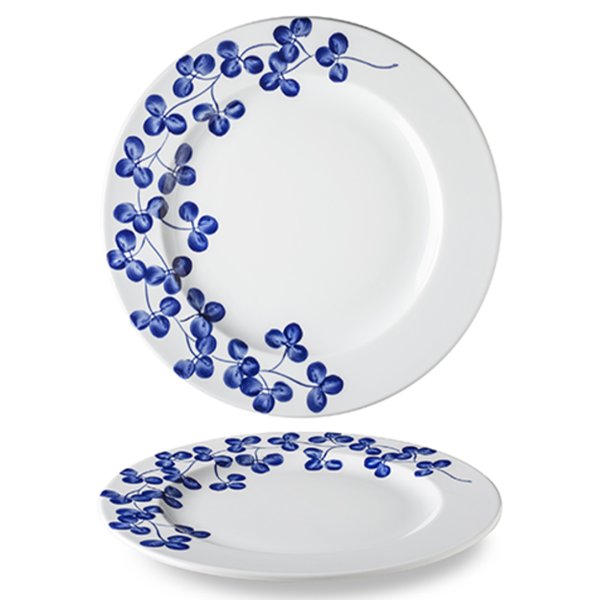 MIR2131-X8850 Тарілка кругла 31 см декор Clover серія "Indigo"