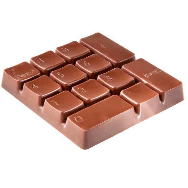 1748 CW Форма для шоколаду "Клавіатура" 65x67x10 мм
