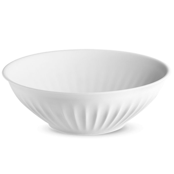 RIB1427 Салатник d 27см, білий, серія "Ribby"