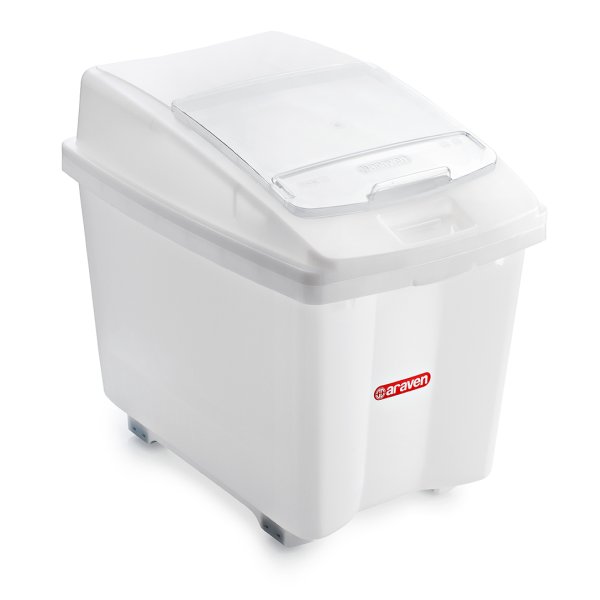 00919 Ємкість для зберігання на колесах з кришкою 655х435х560 мм з поліетилену, 80 л