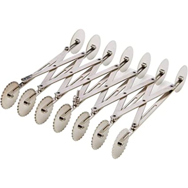 ROTINOX 7 P/O Ділитель для тіста на 7 роликів подвійний н/ж