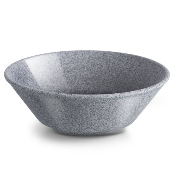 G1X1415 Салатник d 15 см, 450 мл, колір світло-сірий, серія "Granit" (глянцеве глазування)