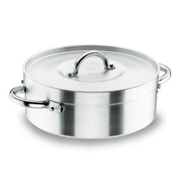 20030 Кастрюля с крышкой, без покрытия