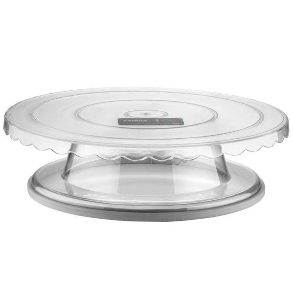 BO390TR Підставка поворотна d-27 см прозора