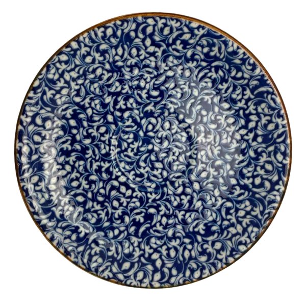 TN-EС-ZT-01-CT Блюдце 15,5 см до чашки 280 мл, декор Edera Cobalt, серія "Tinta"