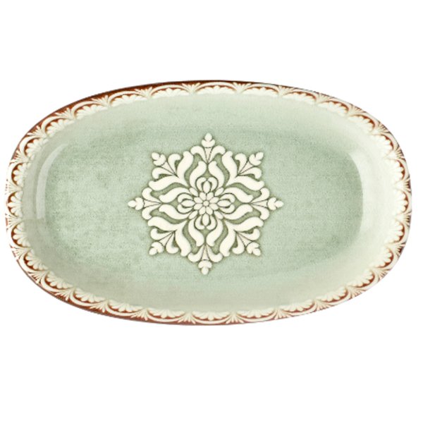 TN-RM-ZT-29-OV Блюдо овальне 29х17,5 см, серія "Tinta"