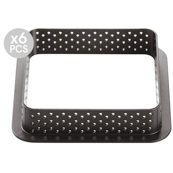 TARTE RING SQUARE 80x80 MM H20 MM Набор форм из пластика