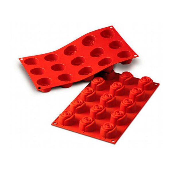 SF074/C Форма силіконова "троянда" d 44 mm, h 27 mm