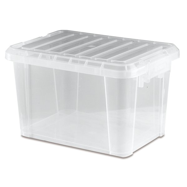 91184 Ємність для зберігання з кришкою 380х265х155 мм з поліпропілену, 9 л