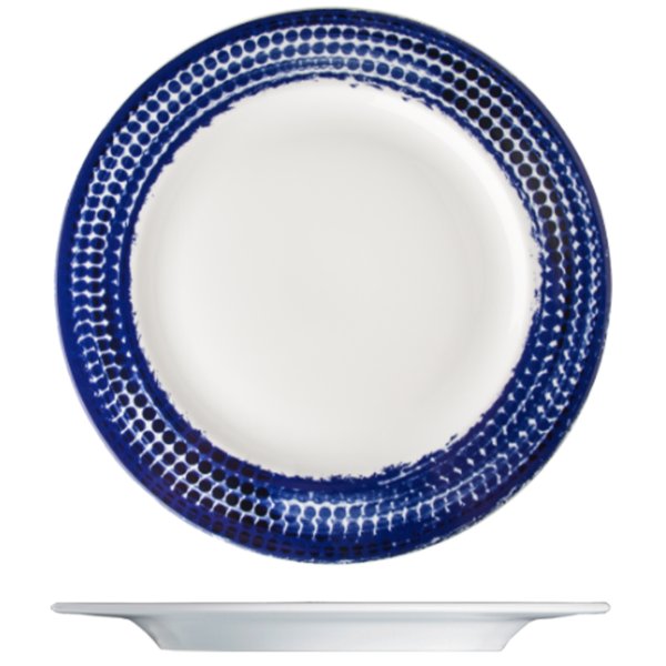 ISB2128-X8821 Тарілка кругла 28 см Points серія "Isabelle"