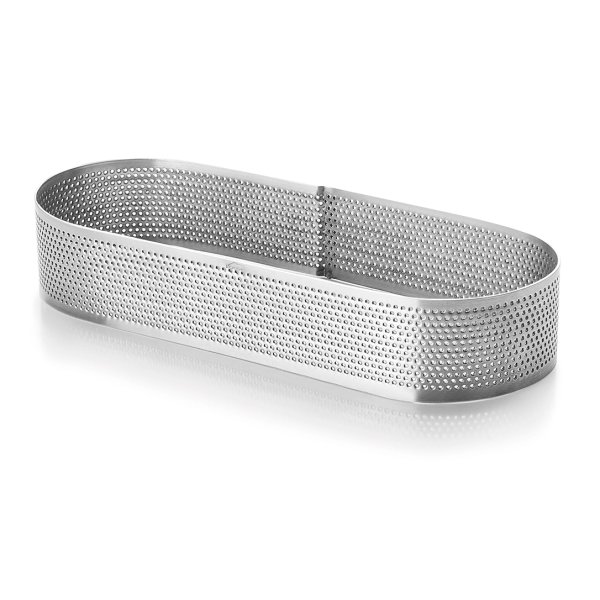 68581  Форма перфорована овальна 7х20 см, h 3,5 см