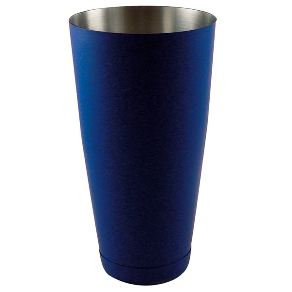 TIN04BLE Шейкер 840 мл, сталь 18/10, колір синій електрик