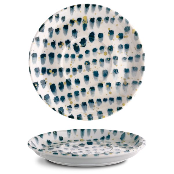 JOS1715-K0013 Блюдце 15 см серія "Josefine" декор "Blue Brush"