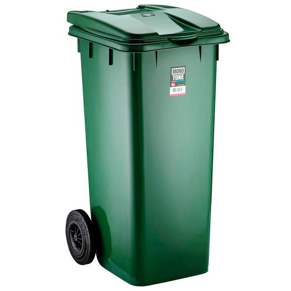 BO996GREEN Мусорный бак зеленый 120 л