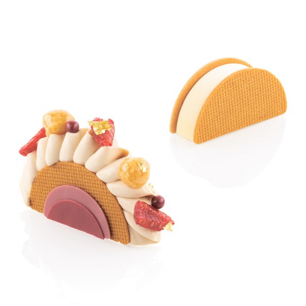 RAINBOW 26 Форма силіконова "райдуга мала"  65x16 h32,5 мм (16x26 мл)+каттер