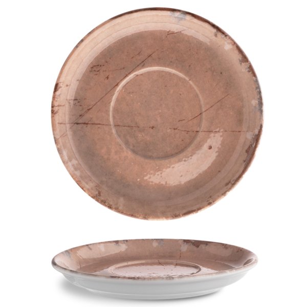 JOS1715-K0009 Блюдце 15 см серія "Josefine" декор "Stone Ginger"