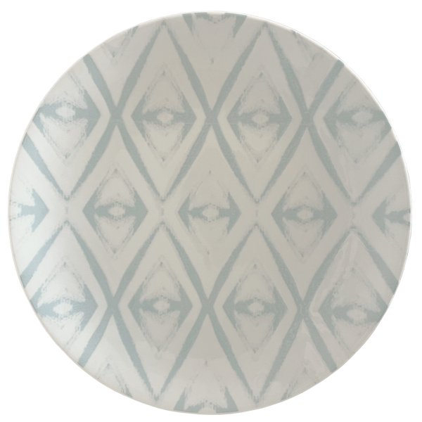 ISC2124-K0038 Тарілка кругла 24 см серія "Isabelle Diamond" декор "Azur"