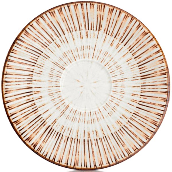 TN-LG-ZT-01-KT Блюдце 12 см, декор Legna, серія "Tinta"