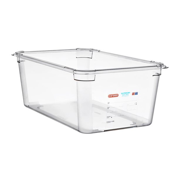 09835 Гастроємність 1/1 - 530х325х200 мм з полікарбонату 25,3 л