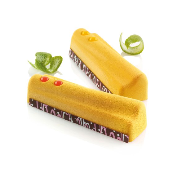 SQ040/YL Форма силіконова 600x400 мм, "флейта" 119х35 мм, h 32 мм