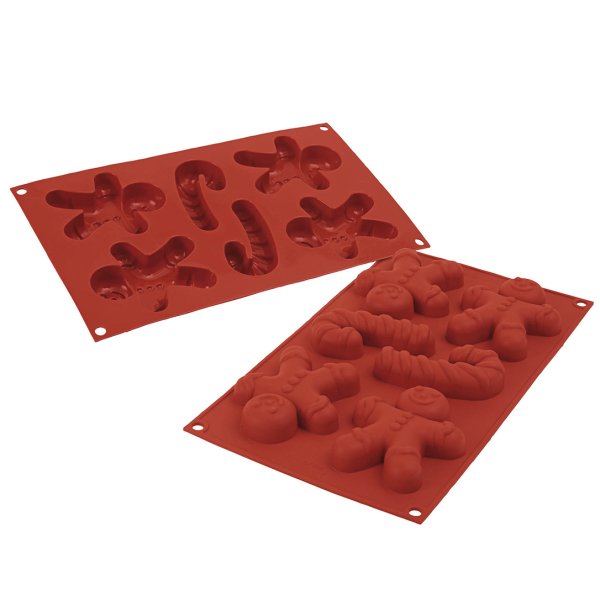 SF106/С Форма силіконова "Містер Джинджер" 90x43 h 21 mm