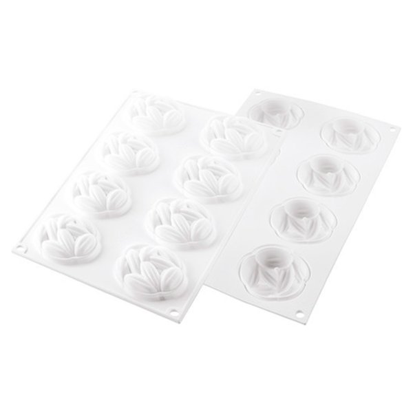 COCOA 35 Форма силіконова "какао боби" Ø61 h 21 (35 мл x 8)