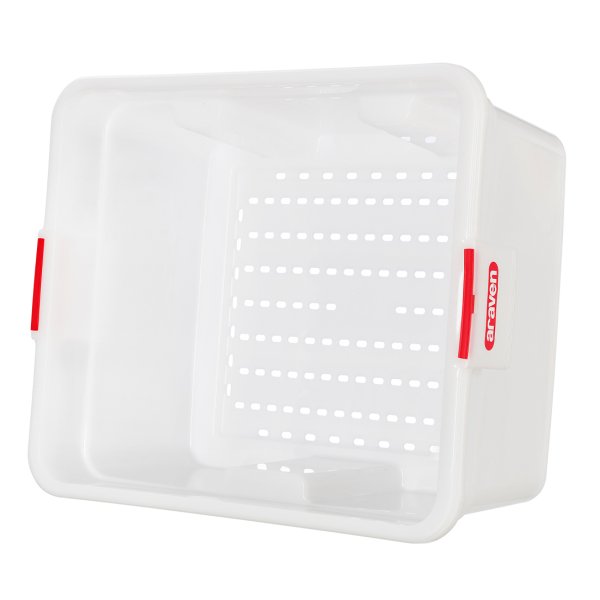04079 Ємкість та розморозки перфорована 2/1 - 650x530x300 мм з поліпропілену 70 л