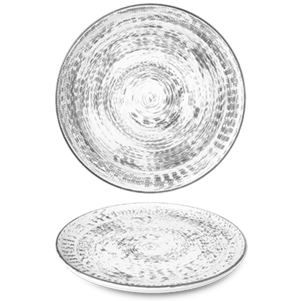 OPT2126-X9082 Тарілка кругла Grey 26 см серія "Optimo Eddy"
