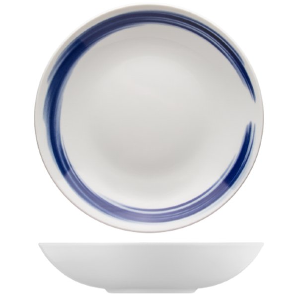 ISC1926-X8821 Тарілка глибока 26 см,1 л декор Points серія "Isabelle"