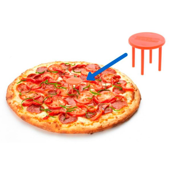 AC-DST33/250 Распорка для піци 3 x 3 см (250 шт.)