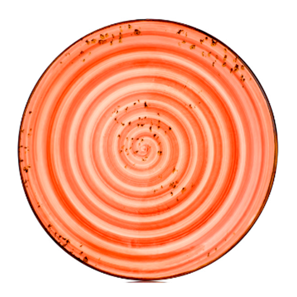 HA-LT-ZT-27-DZ Тарілка кругла 27 см, колір теракотовий (Laterite), серія "Harmony"