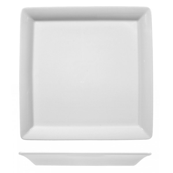 590405 Тарілка квадратна 25x25 см серія "Buffet Gourmet"