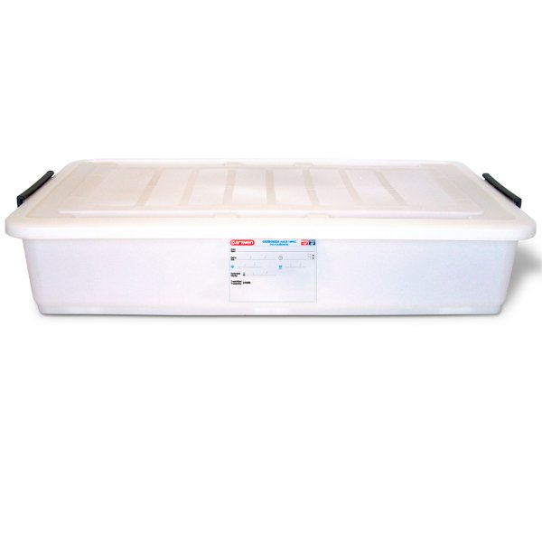 00545 Ємкість для зберігання з кришкою 40 л - 830х460х180 мм з поліетилену