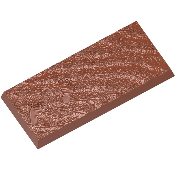 1665 CW Форма для шоколаду "Відбиток" 118x53x9,5 мм, 61 г х 4 шт.
