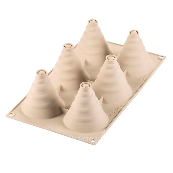 SOFFICE INCANTO Форма силіконова "серпантин" 180 x336 h70 мм, Ø60 мм (6х100 мл)