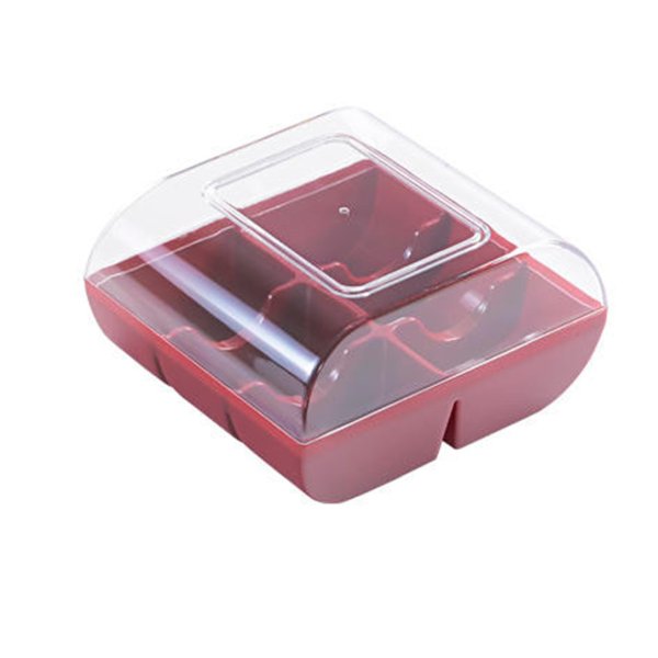 Ruby Red 6 Коробка для хранения пирожных, набор 90 шт.