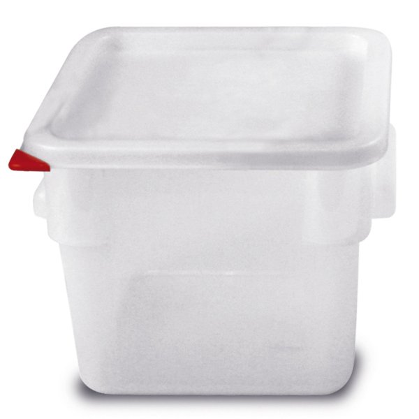 91862 ВП Ємність для зберігання з кришкою 225x225x190 мм з поліпропілену, 6 л