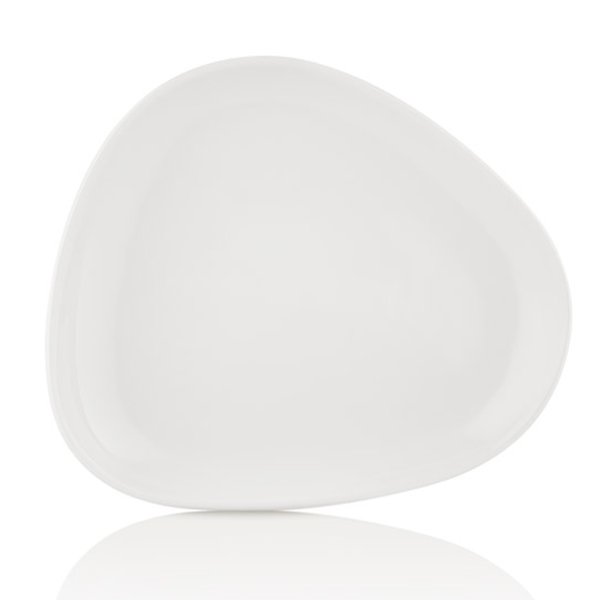 IS-26-DZ Тарілка 26х22,5 см, колір білий, серія "Island"