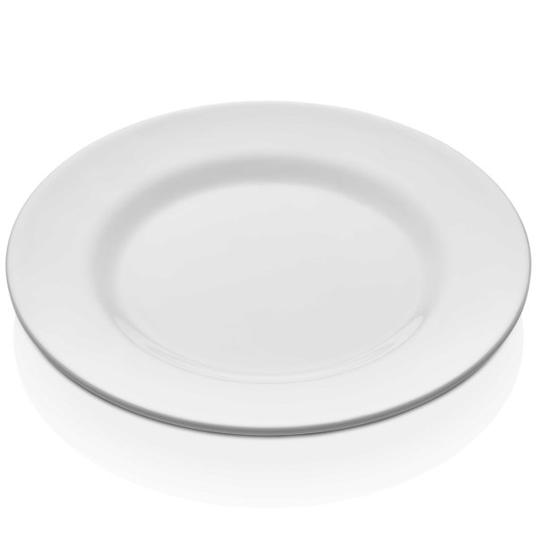 1121.PW Тарілка біла d-21 см