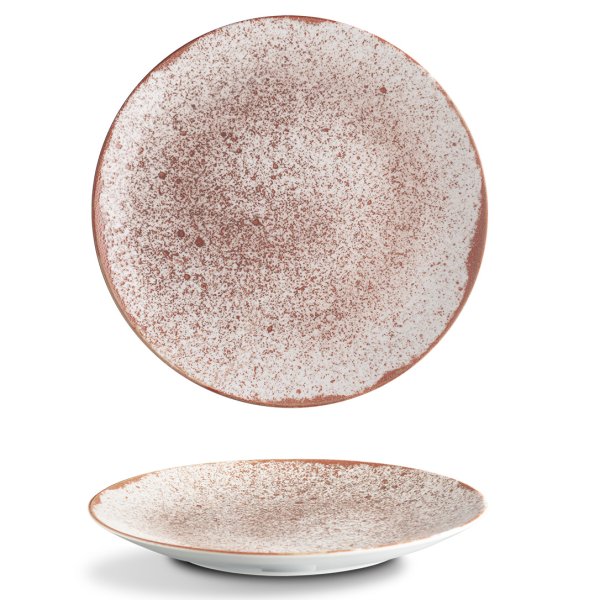 ISC2121-K0026 Тарілка кругла 21 см серія "Isabelle Rustic" декор "Sienna"