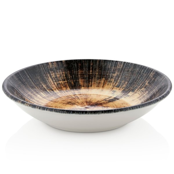 TN-KL-FL-21-CK Тарілка глибока 21 см (800 мл), декор Kolezyum, серія "Tinta"