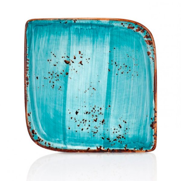 HA-IN-AR-20-KR Тарілка квадратна 15х15 см (діагональ 20 см), колір блакитний (Infinity), серія "Harm