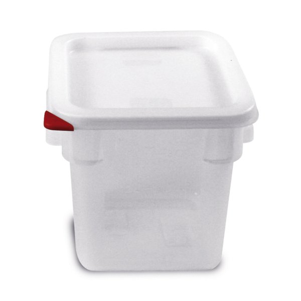 91861  Ємність для зберігання з кришкою 180x180x190  мм з поліпропілену, 4 л