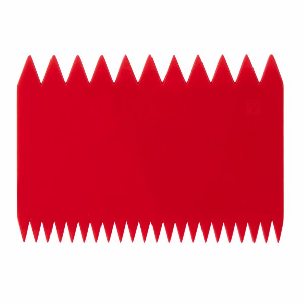 47621-07 Скребок пластиковий кондитерський 110х80 мм