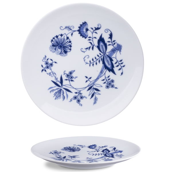 ISC2121-K0019 Тарілка кругла 21 см серія "Isabelle" декор "Classic Blue"