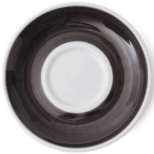 34418 Блюдце cappuccino, cappuccino large 14,5 см Black для серій "Verona/Torino/Bari/Palermo Millec
