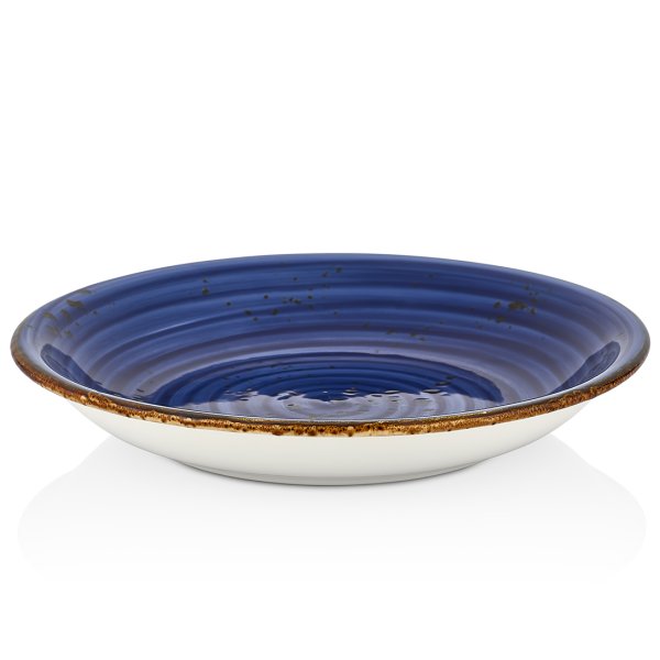 HA-EN-ZT-21-CK Тарілка глибока низька 21 см (500 мл), колір синій (Enigma), серія "Harmony"
