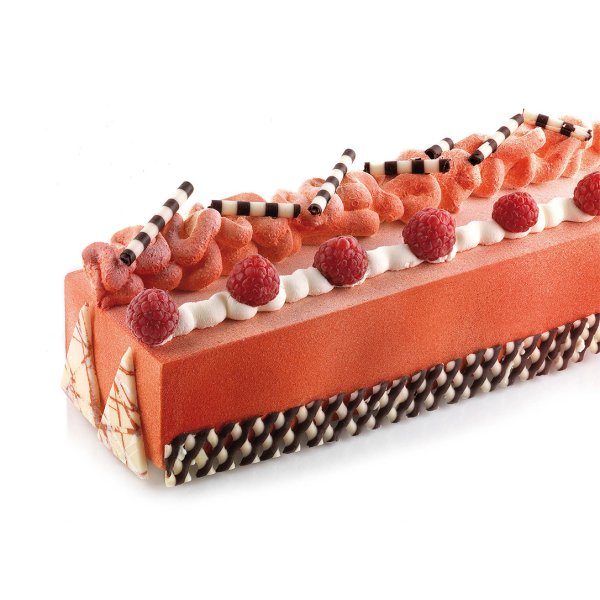 SQ016/YL Форма силіконова 600x400 мм, "рулет" 495х70 мм, h 70 мм