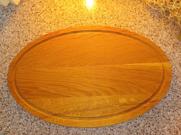 Дошка овальна Дуб 30*45см