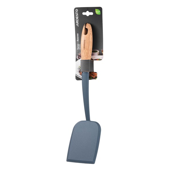 Лопатка ARDESTO Midori, 34.5см, нейлон, дерево, синій AR2123PG